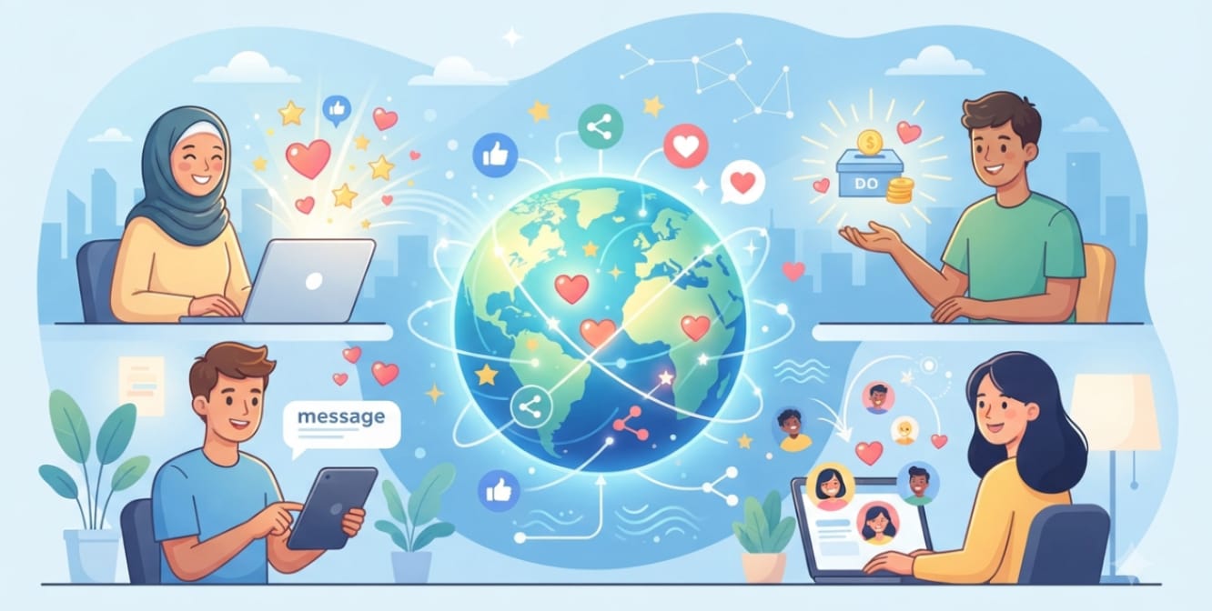 Menyebarkan Kebaikan Melalui Platform Digital